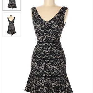 Artelier by Nicole Miller Faux Lace Party Dress